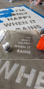 Tiny House Rain Art